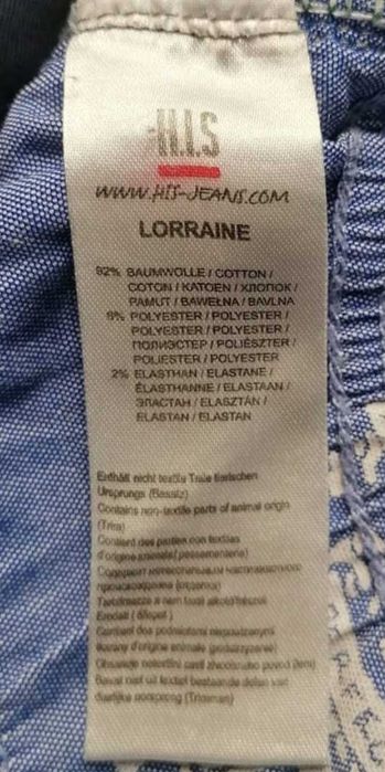R) H.I.S damskie spodnie jeansowe Roz.34/33