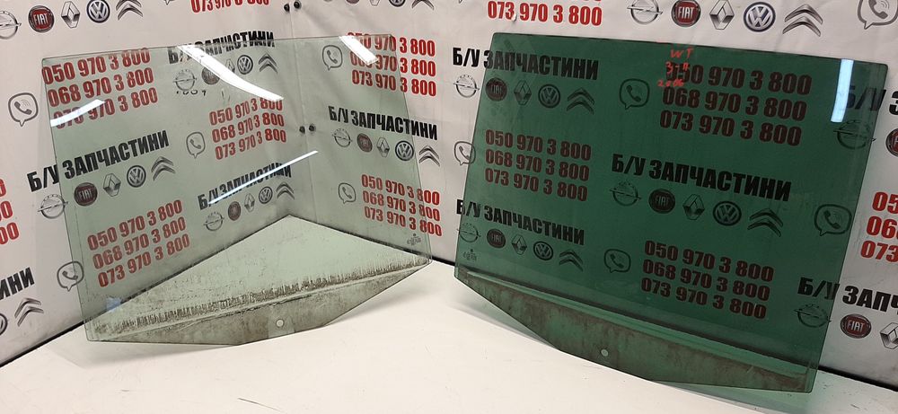 Стекло скло переднє ліве праве задне VW Touran 2003-2010p