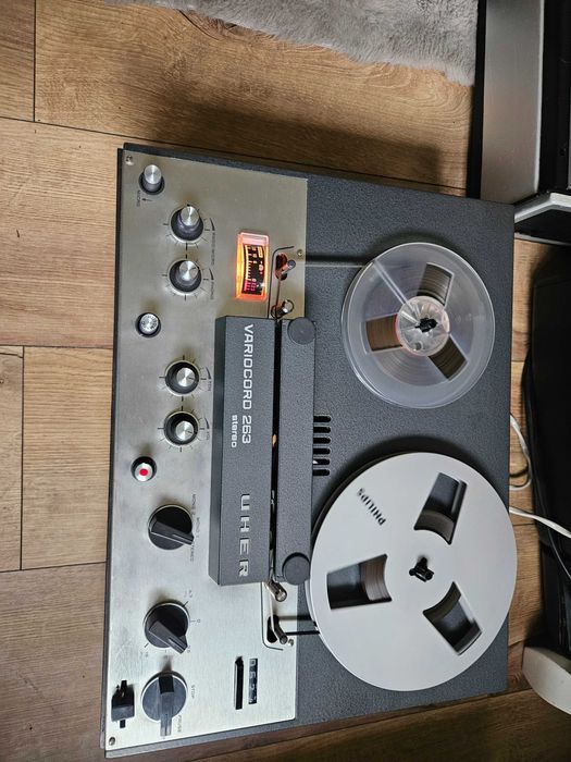 Magnetofon szpulowy Uher wariocord 236 stereo