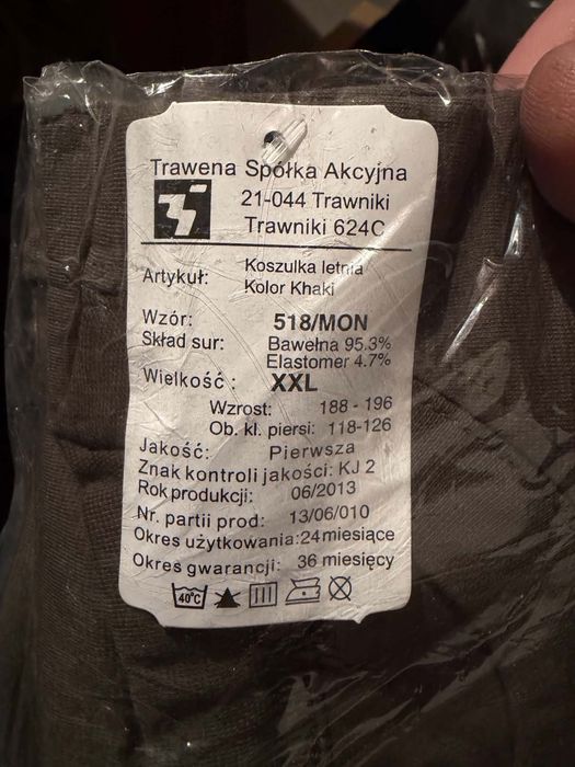 Koszulka męska kol khaki