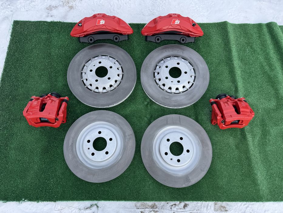 Гальма Тормоза Audi S 375,350mm тормозна система