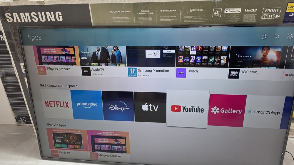 Samsung UE65RU8000 великий LED телевізор  65" дюймів