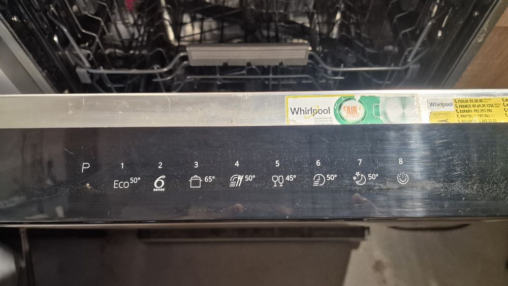 Zmywarka WHIRPOOL WFC 3C33 F X 60cm