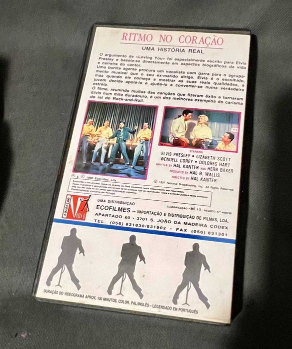 cassete de video Elvis Presley