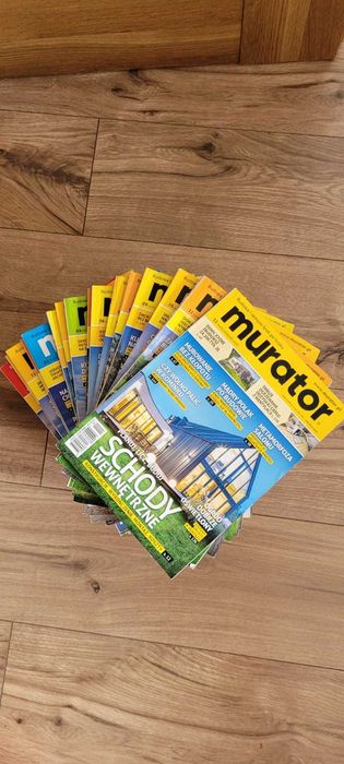 Murator 2018 do 2020 Kolekcja Zestaw czasopism