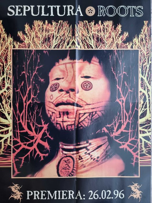 UNIKAT! Plakat SEPULTURA (Roots) - Format A2 (40 x 55 cm) - NOWY!