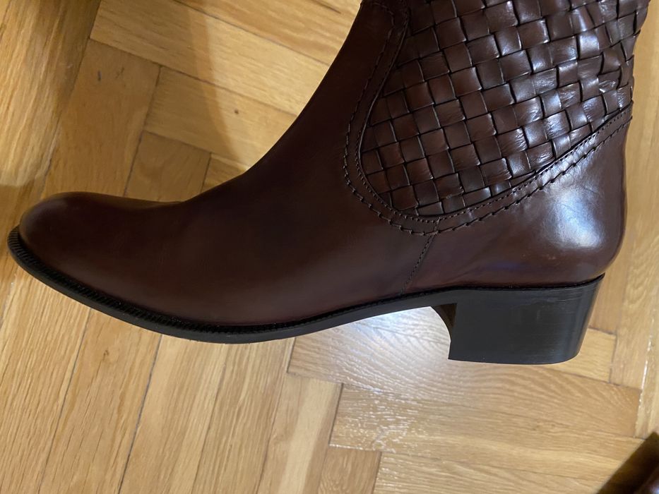 Buty sezonowe, naturalna skóra