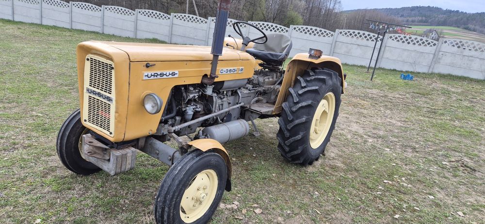 Ursus C360 3P 1990r w oryginale.