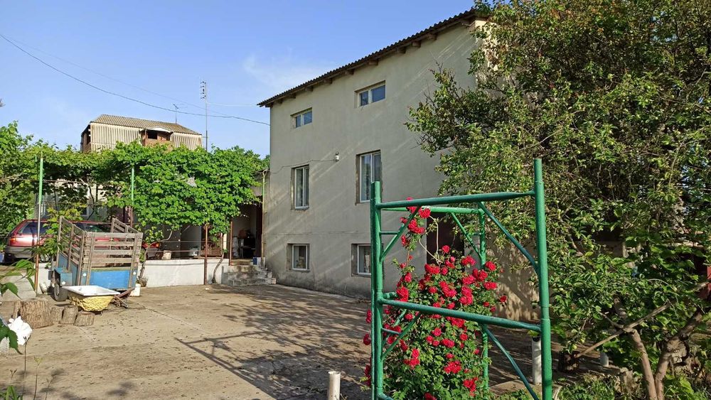 Продам дом 2 этажа 60 соток, гараж, баня,сад, виноградник с.Гребенники