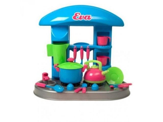 Дитяча іграшкова кухня. Посуд. Нова