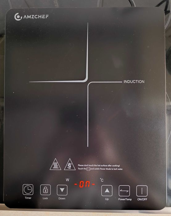 Pojedyncza płyta kuchenna indukcyjna 2000 W