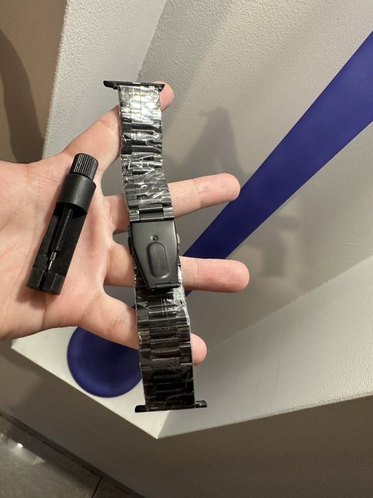 Новый Металический Браслет ремень Apple Watch 42/44/45/49 регулируется