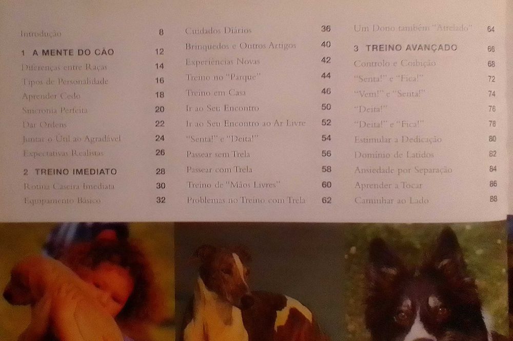 Livro "O Seu Cão: Novo Manual de Treino" de Dr. Brice Fogle.