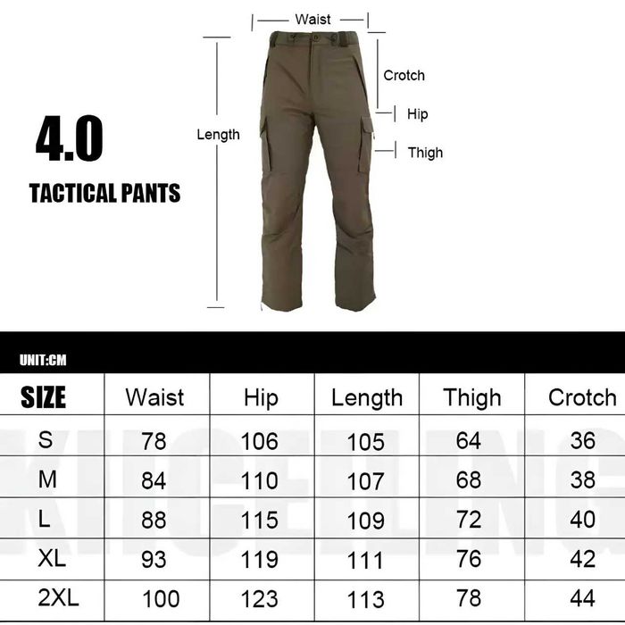 Тактичні зимові штани Carinthia MIG 4.0 олива