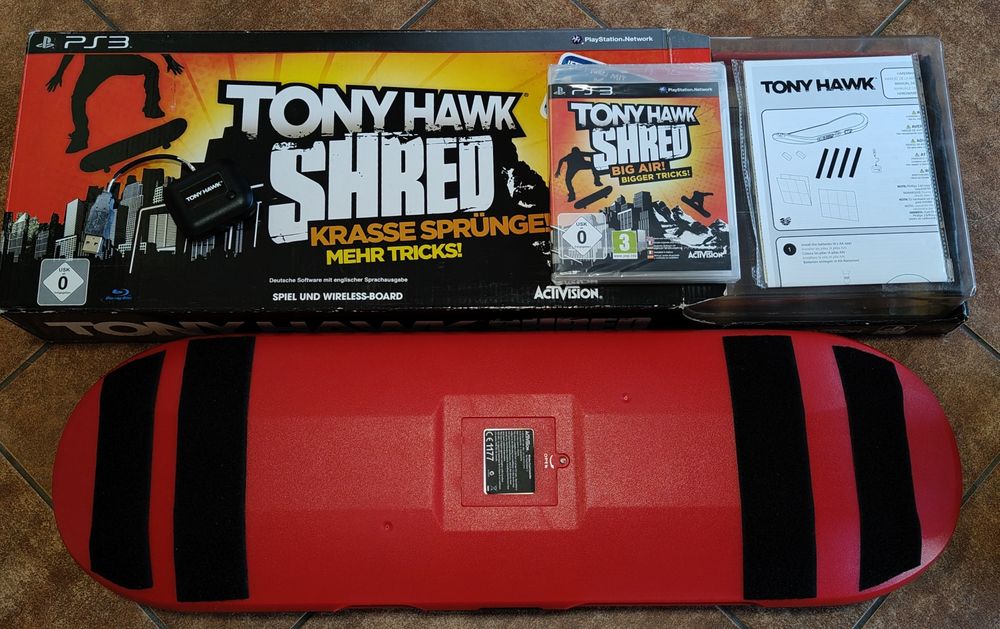 Shred Tony Hawk PS3 deska gra