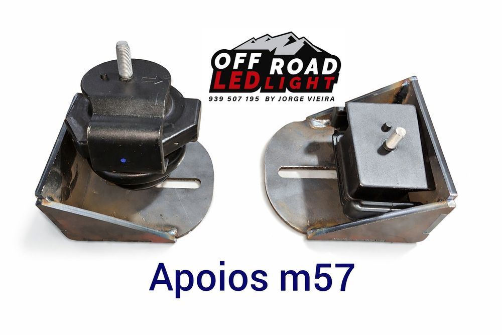 Kit apoios motor m57 chassis patrol