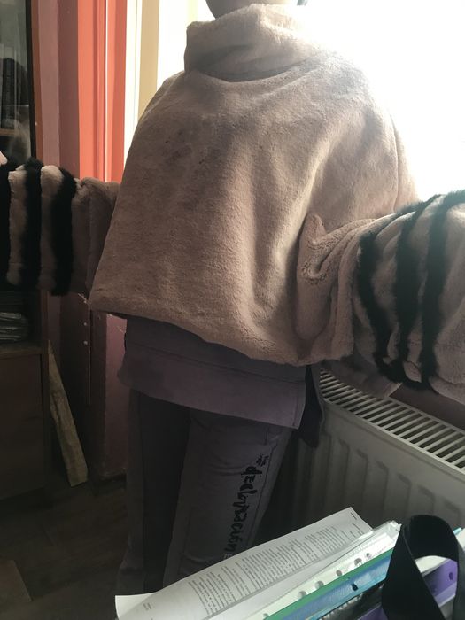 болеро,украшенное натур.мехом