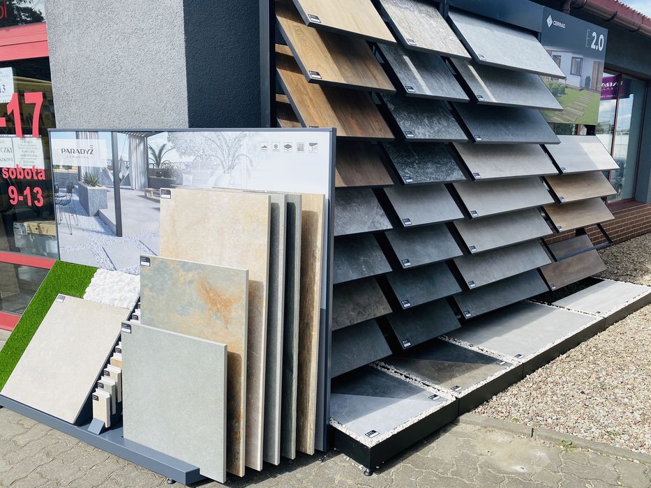 Płytka Tarasowa 59,5 x 59,8 BURLINGTON Ivory płyta Ogrodowa Płytki