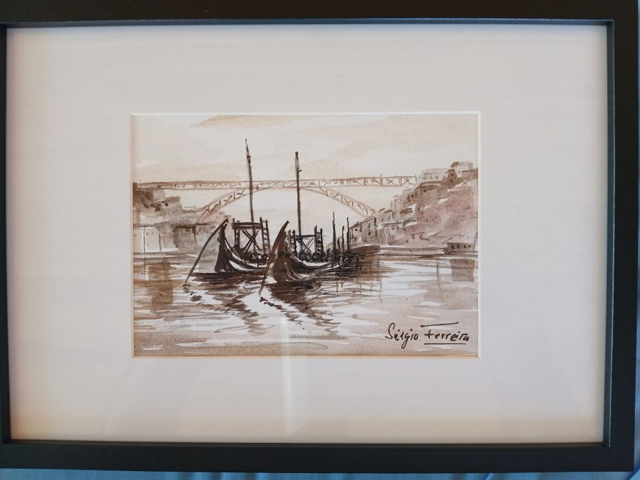 Quadro aguarela  NOVO