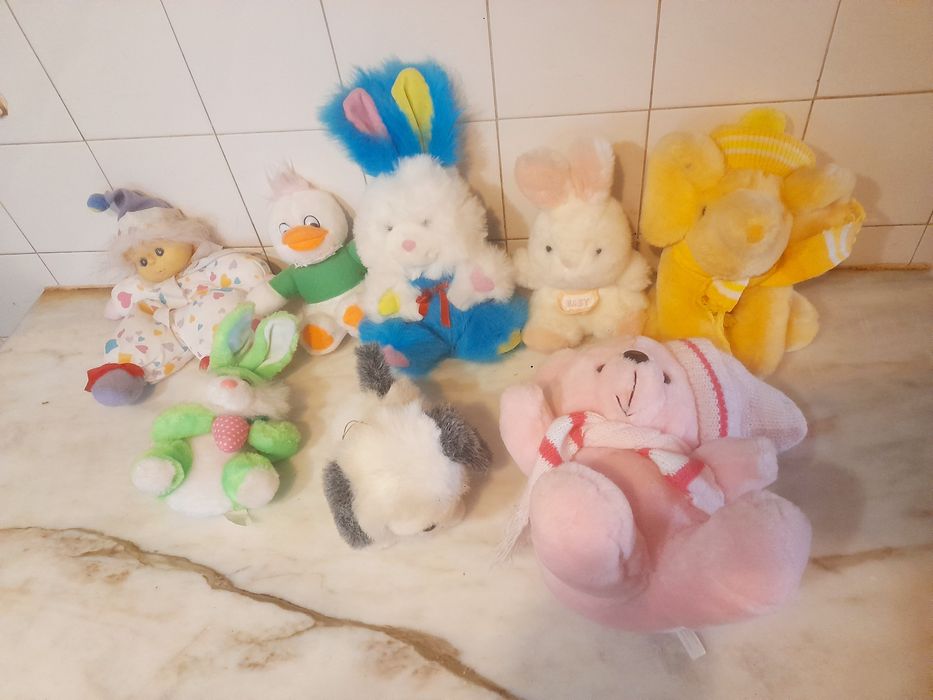 Conjunto de Peluches Vintage Diversos