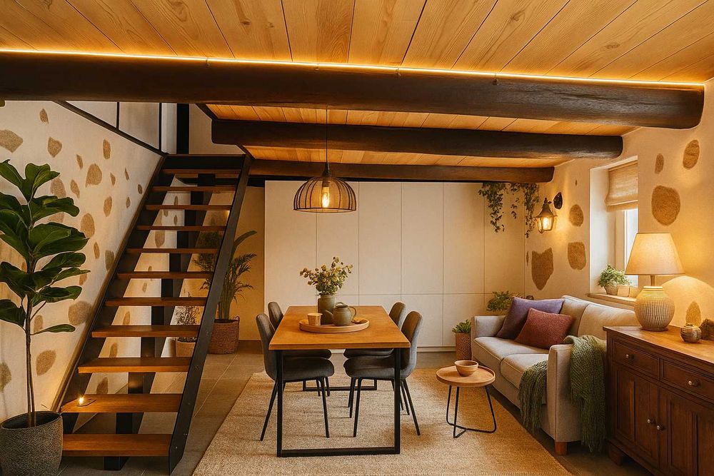 Quintinha com casa com 4 quartos e terreno amplo junto ao rio