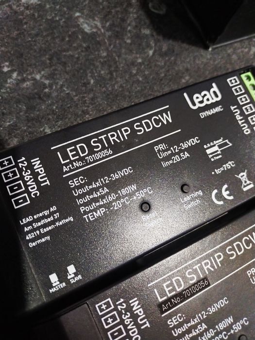 Sterowniki do taśm LED RGB RGBW Lead Dynamics