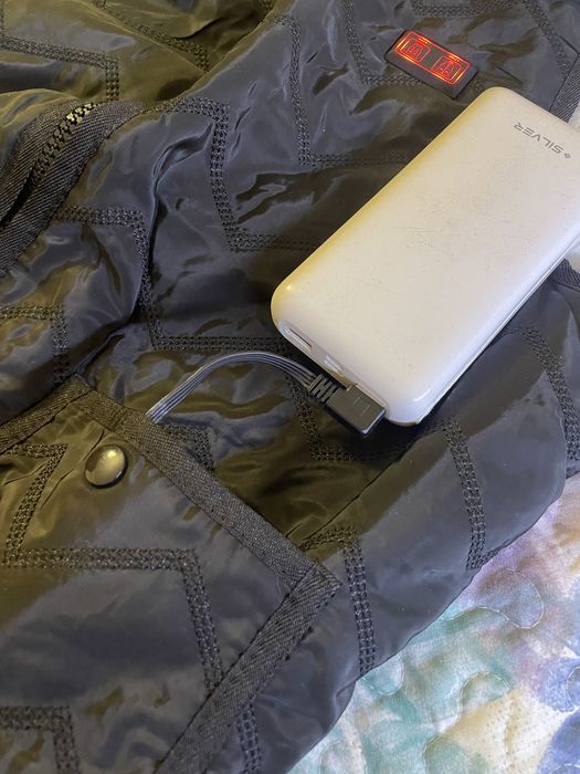 Colete aquecimento USB mota