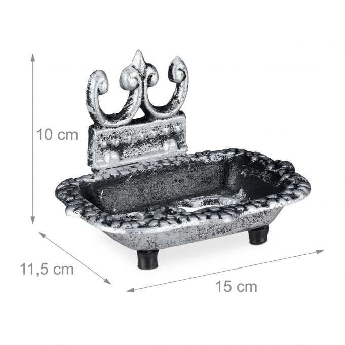 Żeliwna mydelniczka