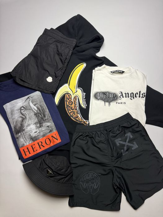 Шорты moncler off white