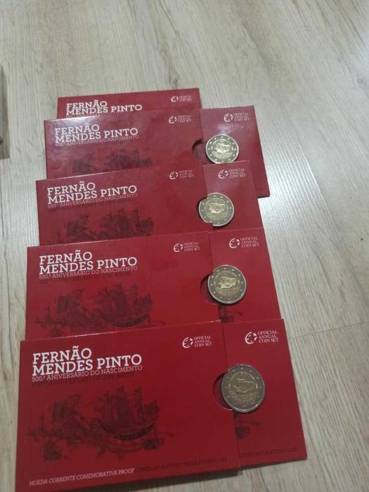 Moedas comemorativas 2€ Portugal Proof