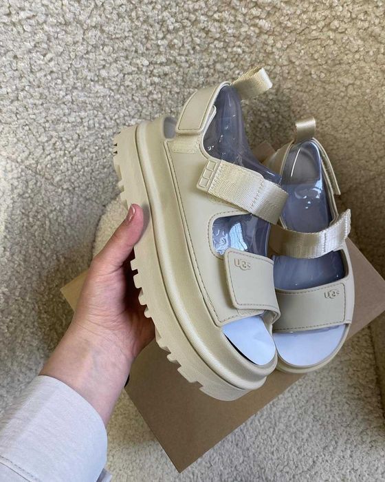 Босоножки/Босоніжки UGG /Ugg Goldenglow Sandals Beige Оригінал /Угги/Сандали Угг/Уггі/Угі/Уги