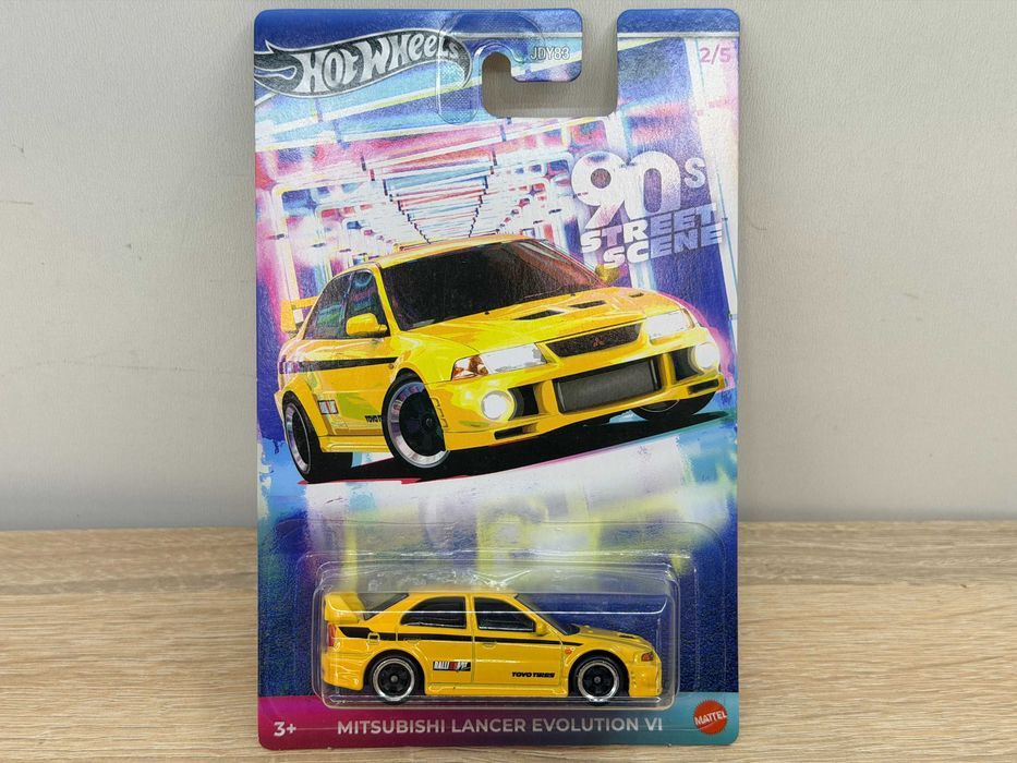 Hot Wheels Mitsubishi Lancer Evolution VI - Nowy