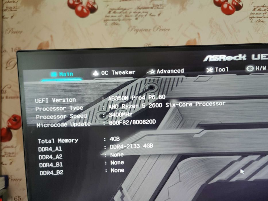 Материнська плата ASRock AB350M Pro4 (sAM4, AMD B350, PCI-Ex16) ryzen