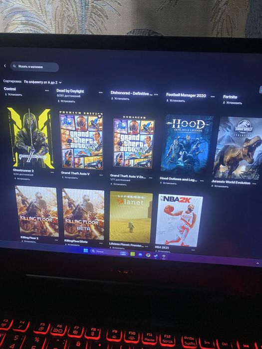 Эпик геймс аккаунт