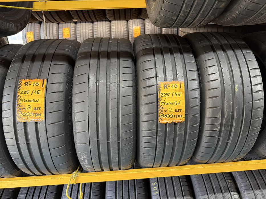 225/45 r18 Michelin Pilot Sport 4, 2шт