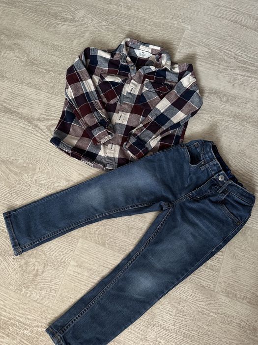 Пакет з одягом на хлопчика 116-122 см (5-6років) Next, HM, Levis, Lupilu