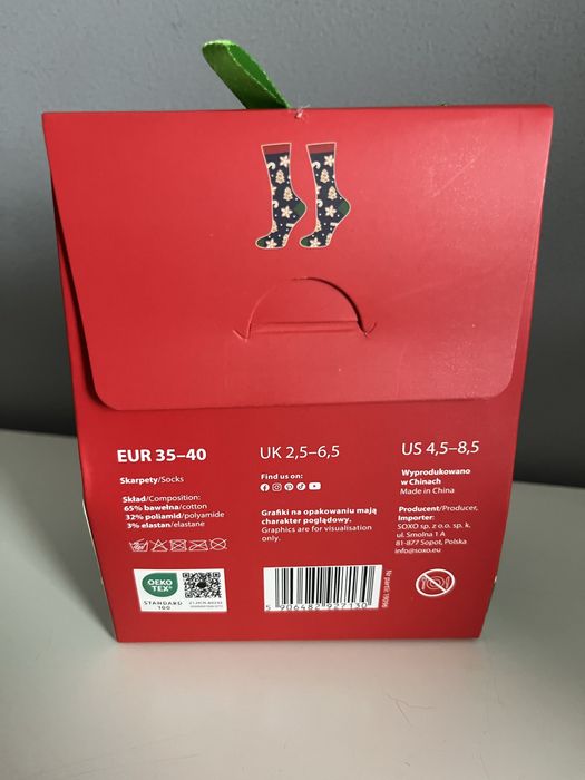 Świąteczne skarpetki