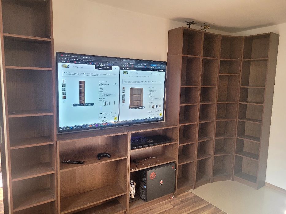 Zestaw regałów IKEA BILLY z nadstawką