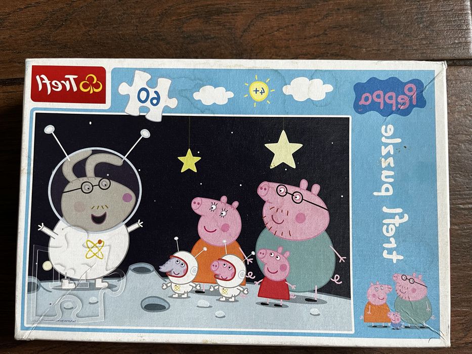 Дитячі пазли Trefl та Castorland  на 4+  років