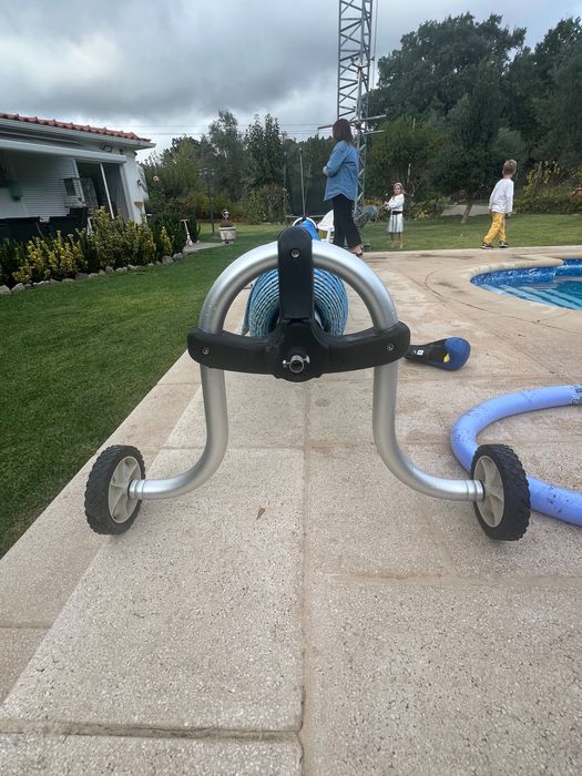 Capa de piscina de verão