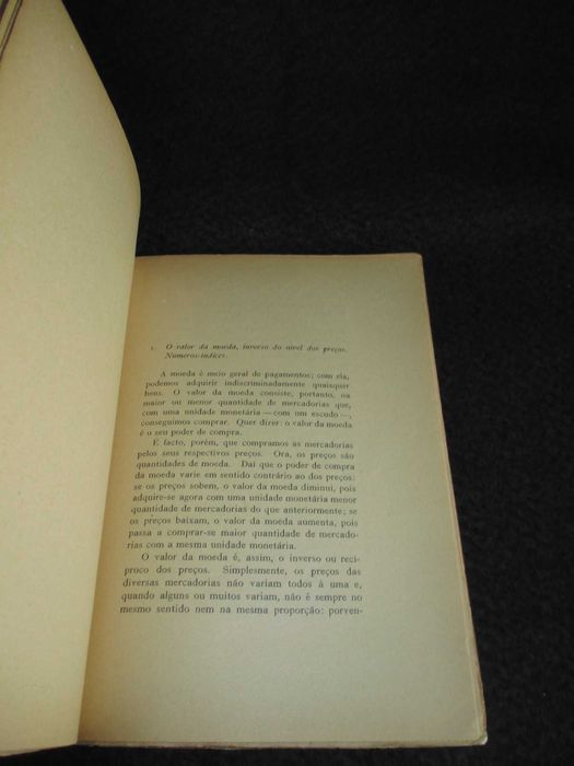 Livro Introdução ao Estudo da Moeda José Joaquim Teixeira Ribeiro 1949