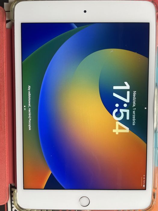 Ipad mini 5 generacji srebrny 256GB WIFI etui Jak nowy