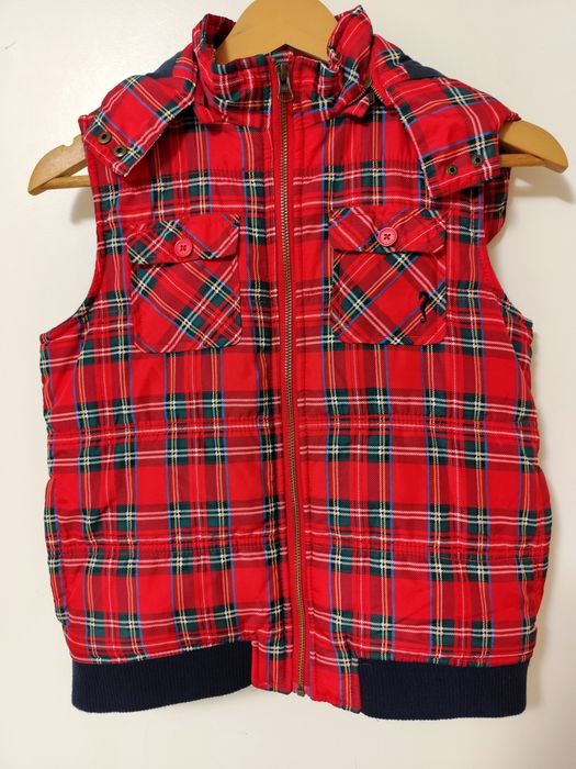 Colete para Menina com Padrão Xadrez marca Lanidor (Novo / 12-13 anos)