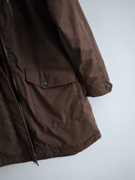 Kurtka Płaszcz Giga DX by Killtec jak NOWA S/36 Parka Zimowa Brązowa