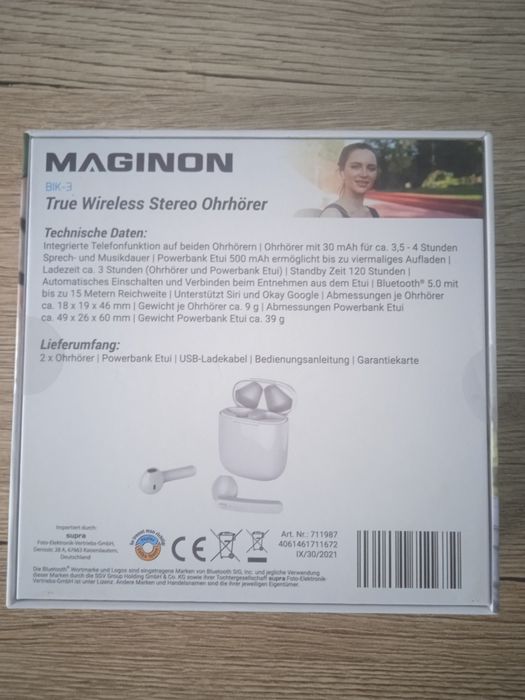 Nowe słuchawki bezprzewodowe maginon