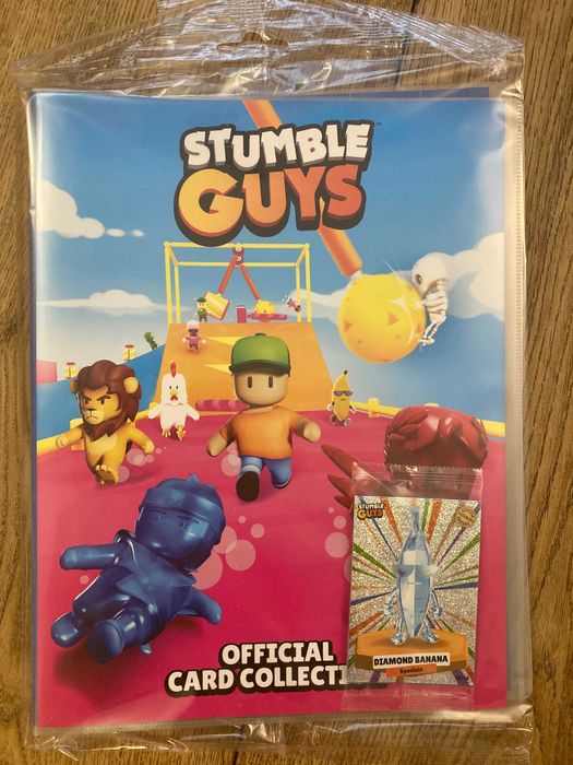 Oficjalny Album Stumble Guys Seria 1, dodatkowo 4 karty bananowe