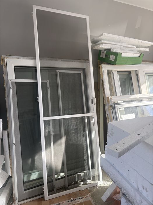 Moskitiera na okna i drzwi biala uzywana