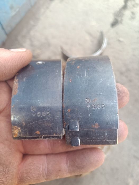 Вкладиші шатунів ЯМЗ-238-100104-В-ВР 0.50мм.