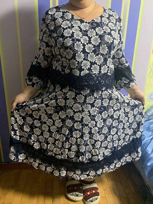 Платье 68 размер ромашка оболденное