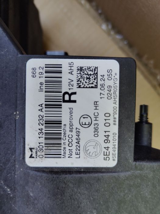 Skoda Octavia 4 IV lifting lampa prawa LED kompletna IDEALNA